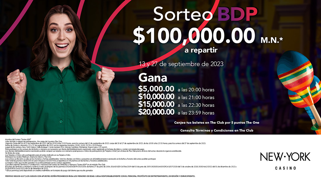 Sorteo BDP