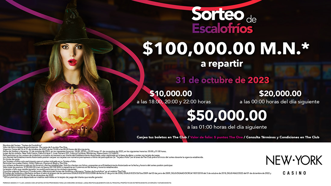 Sorteo de Escalofríos